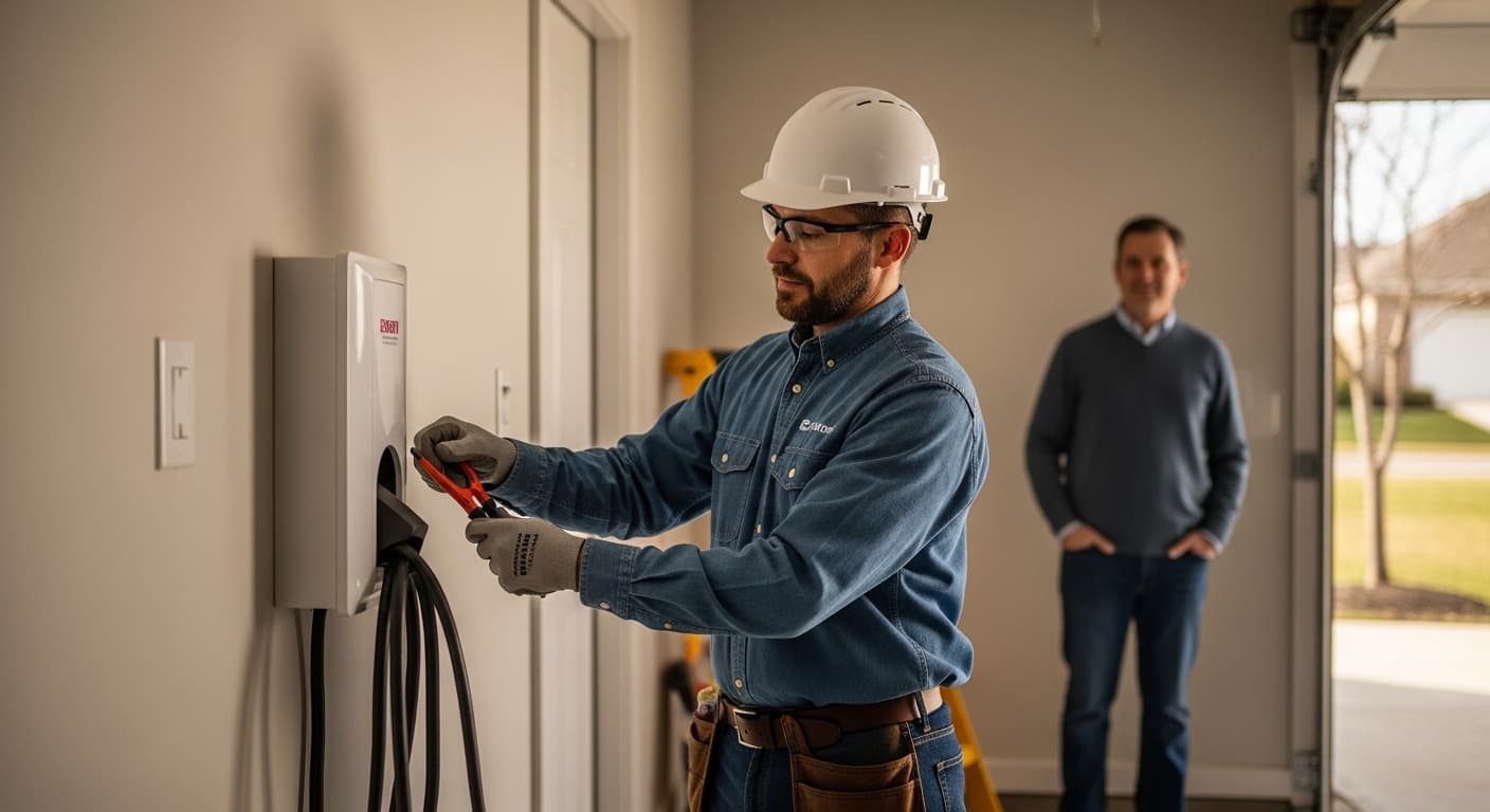 New Construction EV Charger Rough-In